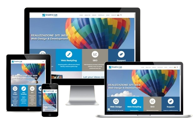 CREATIVE LAB - Realizzazione siti web professionali